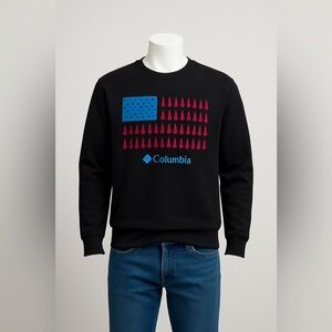 Columbia Tree/Stars Flag Design, Size XL